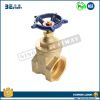 NSF approved female thread brass stem gate valve