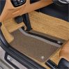 High quality wood imitation Artificial PVC leather 3D car floor mats