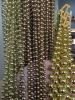 Factory Price Multisize Gold Plated Plastic Beads Chain Round Roll