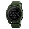 Hot SKMEI 1257  cheap wholesale Men Sports Watches Double Time Countdown Military Watch 50M Waterproof Digital