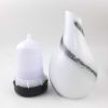 3D Vase Shape Glass Ultrasonic Humidifier With 7 Color LED Night Light 