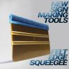 Felt edge wet squeegee