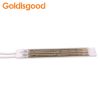 Infrared halogen heating lamp/Gold plated double tube for Offset drying