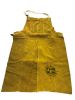 Premium leather welding bib apron