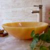 Honey Onyx Sinks, Honey Onyx Wash Basin,Nature Stone Wash Bowl