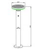 High Lumens Outdoor LED Solar Lawn Lamp for Garden pathway