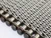 Balanced Weave Belt Stainless Steel Double Compound Chain Driven Flat Balanced Spiral Wire Weave Conveyor Mesh Belt