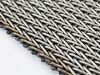 Balanced Weave Belt Stainless Steel Double Compound Chain Driven Flat Balanced Spiral Wire Weave Conveyor Mesh Belt