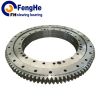 Ball and roller combined slewing bearing