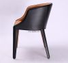 New Style Cross Back Custom Color Dining Coffee Nordic Bar Chair With Wooden Leg.