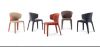 Full upholstered PU or Fabric dining chair, cafe chair, upholstered hola chair without arm