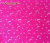 Pink Dyed Shiny Patter...