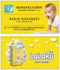 High Quality Super-soft Absorbent Wholesale Diapers Disposable (LALAKU)