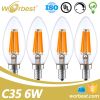 Worbest 2w 4w 6w e14/12 led light bulb for home lighting candle light bulb SMD indoor bulb