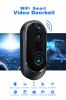 wifi doorbell video smart doorbell camera 2 way Audio Long Range 220v Visual Wireless Doorbell 