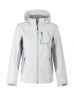 Stretch-woven Cuffs Women Winter Softshell Jacket With Hoo