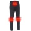 Heated Pants Winter Camping Warm Thick Pant Ski Hunting Usb Charging 3 Level Size S-5xl Black