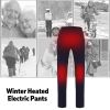 Mens Womens Winter Warm Keeper Self Heating Pants Trouser 