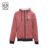 Warm Winter Battery Heated Hoodie Jacket, Woolen Sweater For Women