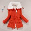 Winter Coat Women military Outwear Medium-Long Wadded Hooded snow Parka thickness Cotton Warm casual Jacket Plus Size 