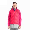 Girls Foldable Fake Down Jacket Womens Cotton Padded Jacket 100% Polyester Lining