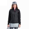 Girls Foldable Fake Down Jacket Womens Cotton Padded Jacket 100% Polyester Lining