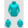 Sports Wear Custom Women Duck Down Jacket Ladies Down Jacket Pink