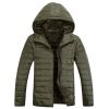 Winter Men and Women Fashion Lightweight Hooded Quilted Puffer Jacket 