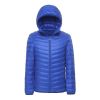 Winter Men and Women Fashion Lightweight Hooded Quilted Puffer Jacket 