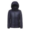 Winter Men and Women Fashion Lightweight Hooded Quilted Puffer Jacket 