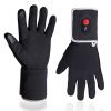 Wholesale Waterproof Rechargeable Battery Ski Heated Gloves for Winter