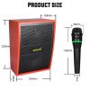 bluetooth  portable speaker with wireless microphone for computer