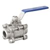 3pcs butt weld ball valve