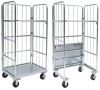 Foldable collapsible assembly Roll Container Trolley Rolling Cage Storage Logistic Transportation