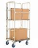 Foldable collapsible assembly Roll Container Trolley Rolling Cage Storage Logistic Transportation