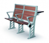 school desks and chairs