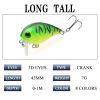 Small Crankbait Bass Fishing Artificial Hard Bait Sea Fishing Lure