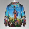 Black Goku Dragon Ball Full Print Sublimation Men Zipper Hoodie