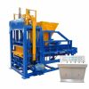 fully automatic concrete hollow building block cement brick road paver making machine