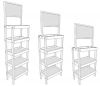 Wood POP Display Rack,...