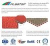 PREFABRICATED RUBBER RUNNING TRACK