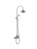Wall-mounted Shower Faucet With Hand Shower