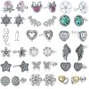 Fashion Authentic 925 Sterling Silver Stud/Hoop/Hook/Clip/ Earrings Jewelry Fit Women Girls