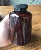 400ml Amber Wide Mouth Plastic Bottle For pharmaceutical pills