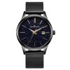 New Low-key Men's Quartz Wristwatch Minimalist Connotation Mesh Watch