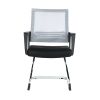 Mesh Fabric MID Back Grey High Desity Sponge Office Chair with Metal F