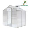 GSG Outdoor Walk-In Polycarbonate Aluminum Greenhouse with Aluminum Frame 