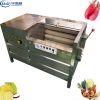 High efficiency carrot potato washing peeling machine