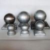 Galvanized steel metal cheap round /square fence post caps