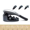 Wireless handheld massager with interchangeable massage heads